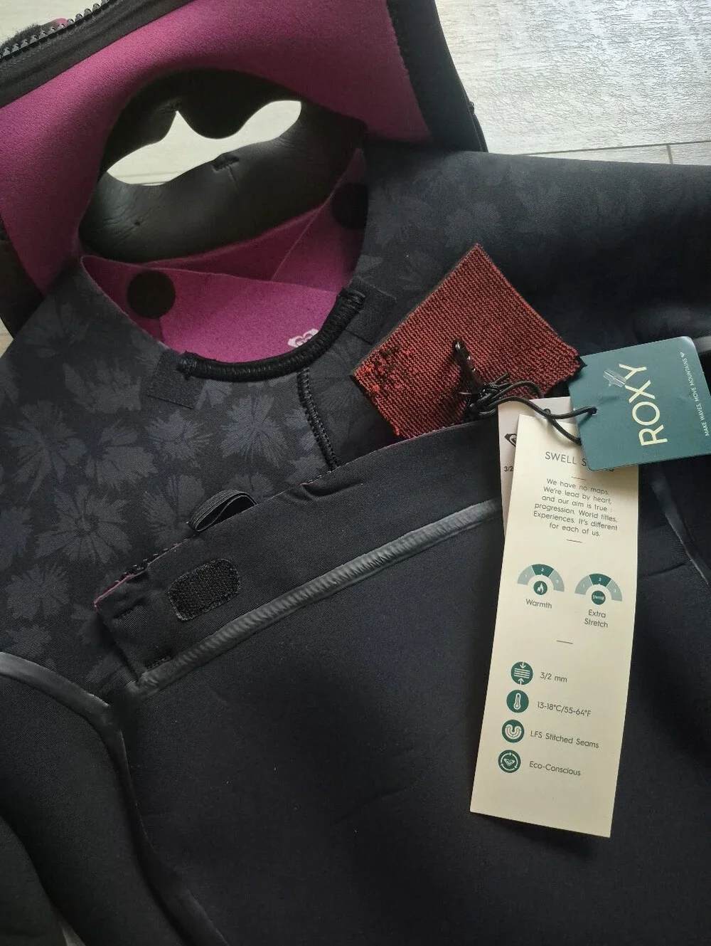 ROXY NEW 3/2 Swell Series Front Zip Full Wetsuit